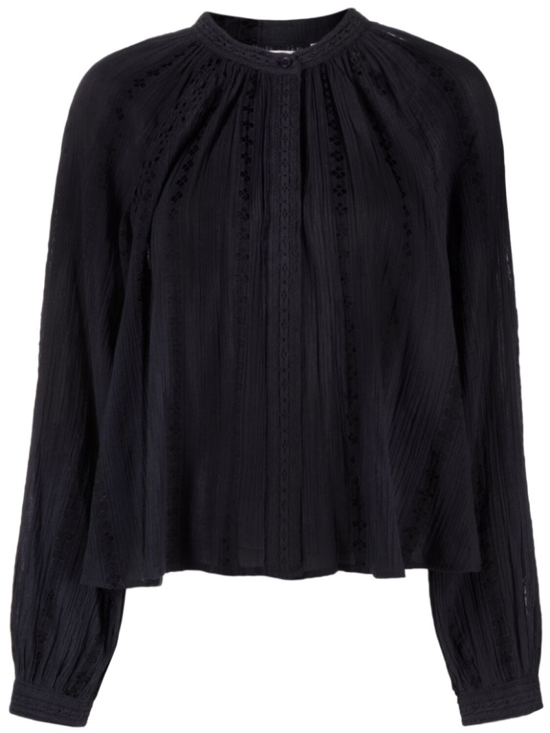 

Marant Étoile блузка Janelle в технике кроше, черный