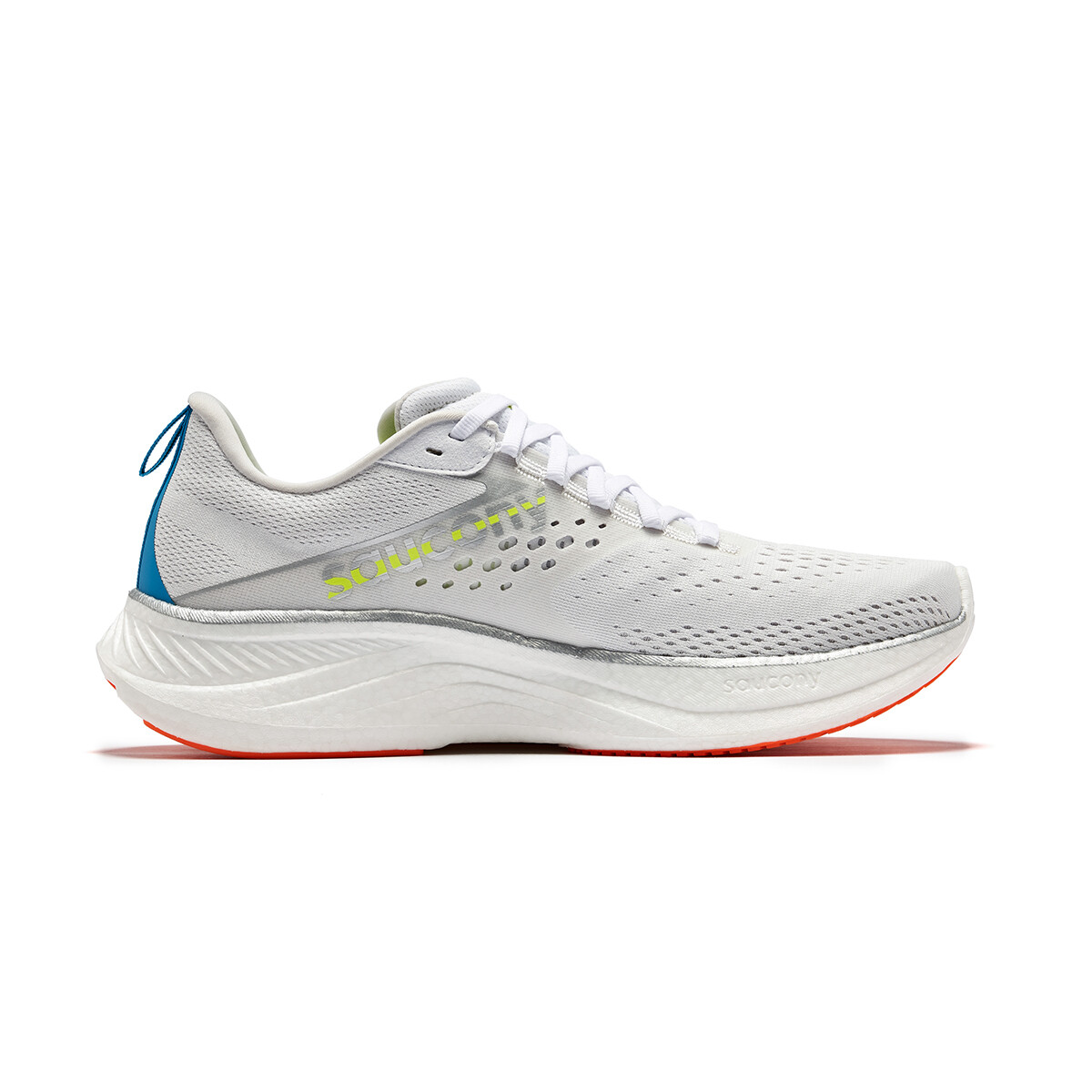 Кроссовки мужские с низким верхом белые/серебристые Saucony — фото 2