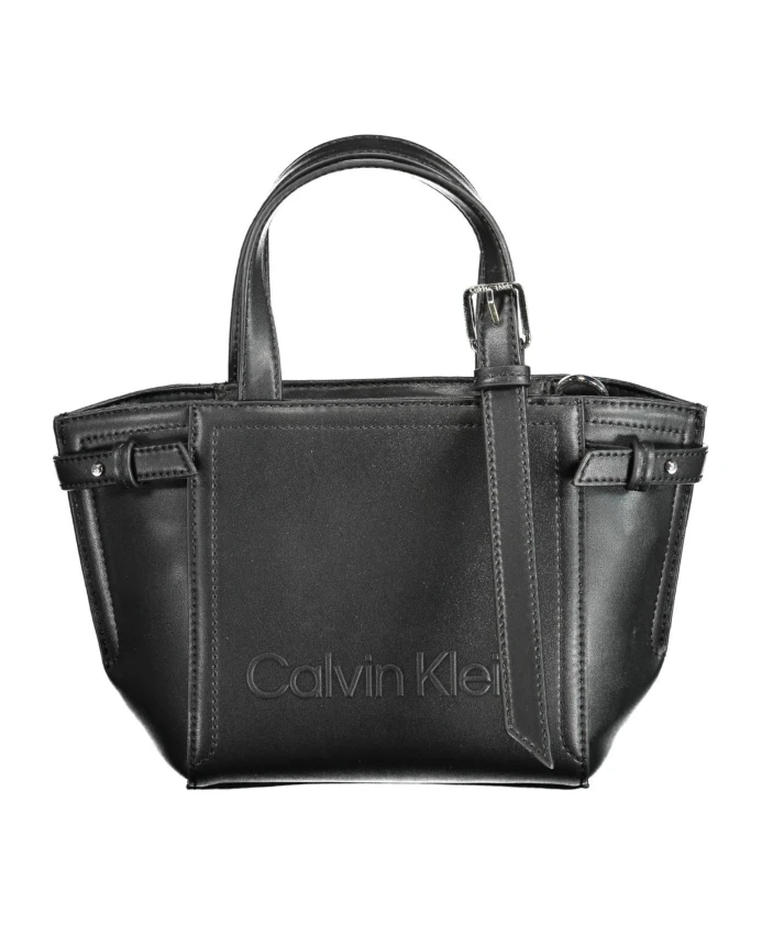 

Экологичная сумочка на молнии. Calvin Klein, черный
