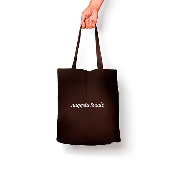 

Многоразовая хлопковая сумка Tote Bag - Negro Ebano Nuggela & Sulé, 1 UD