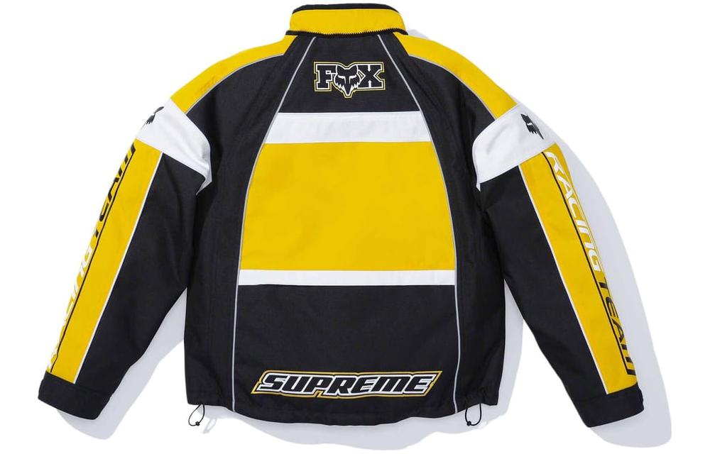 Гоночная куртка Fox Supreme, желтый/желтый — фото 4