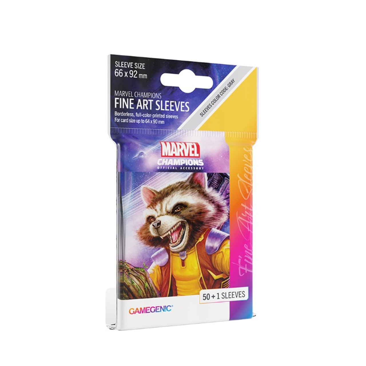 

Аксессуары Game Genic Sleeves: Marvel Champions - Rocket Raccoon