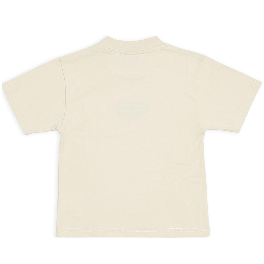 Футболка FW22 Regular Fit Ecru детская Balenciaga — фото 3