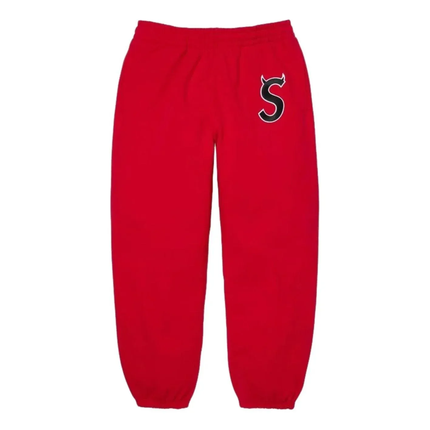 Спортивные штаны Supreme SS26 Devil S Logo 'Red'