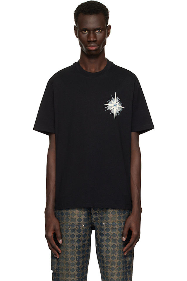 

Футболка Amiri с принтом Starburst Amiri, черный