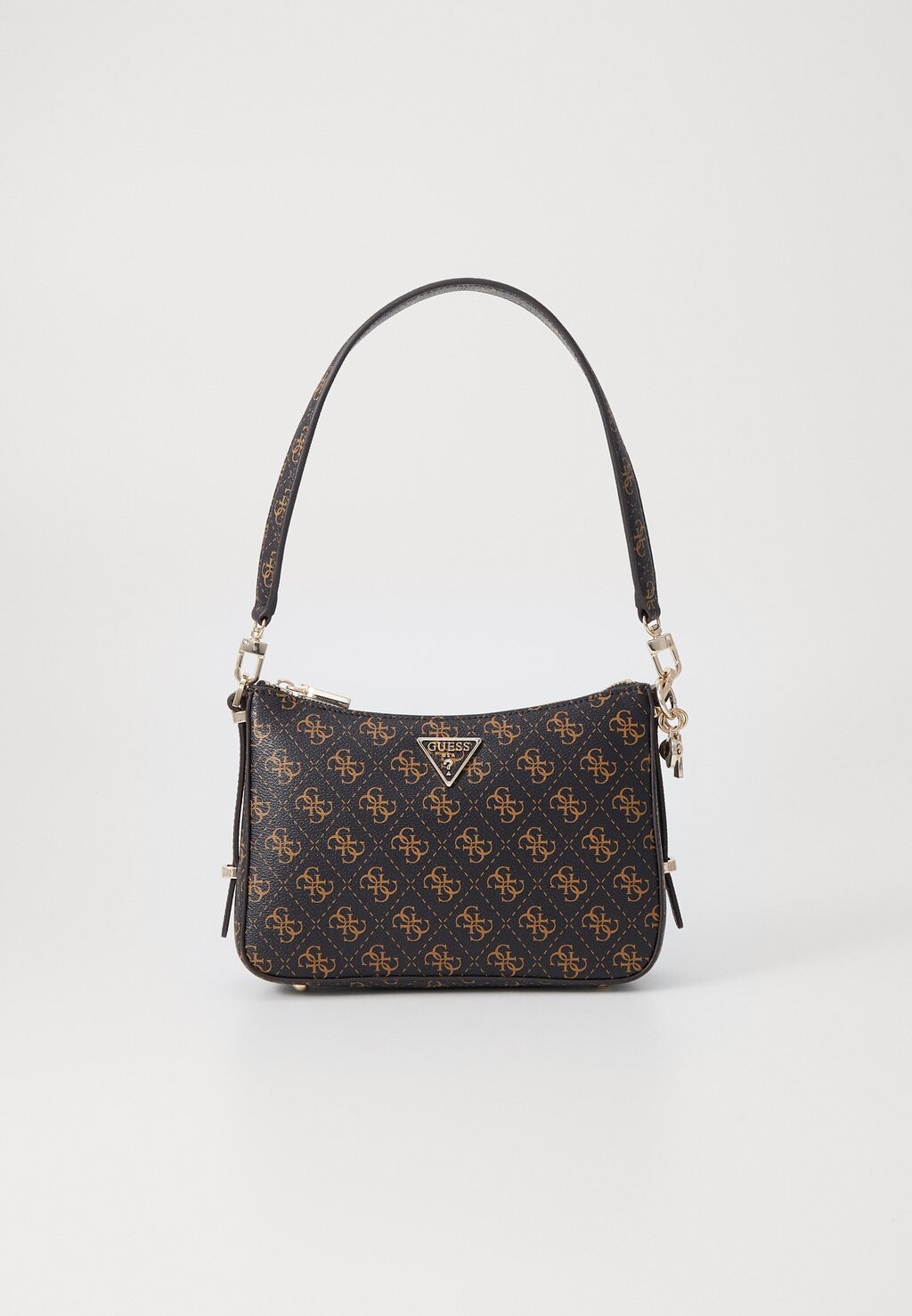 

Сумочка ECO ERICA TOP ZIP SHOULDER BAG Guess, коричневый