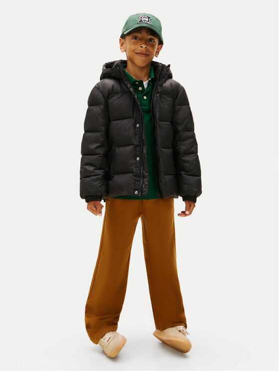 Зимняя куртка regular fit KB0KB10093 D Tommy Hilfiger, черный — фото 2