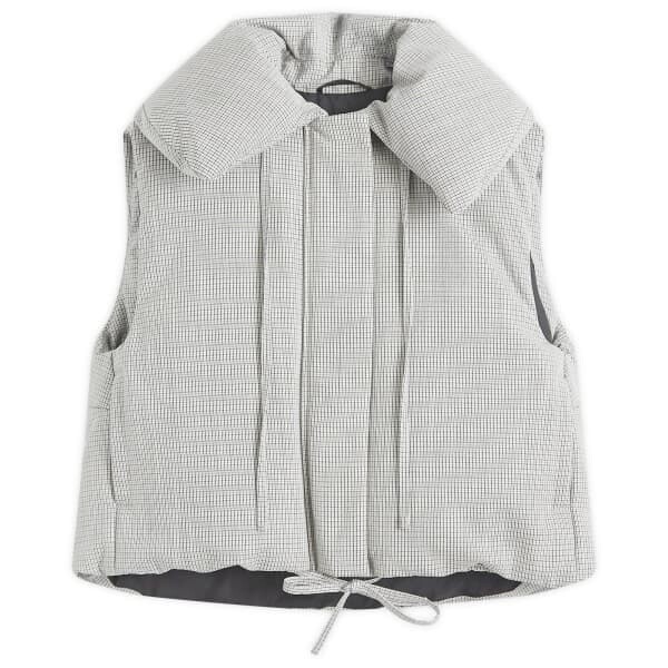 

Жилет пуховый Jil Sander, серый