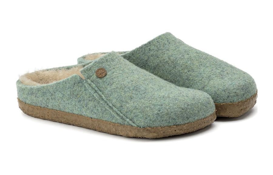 Детские шлепанцы Kids Dusty Green Birkenstock, зеленый — фото 3