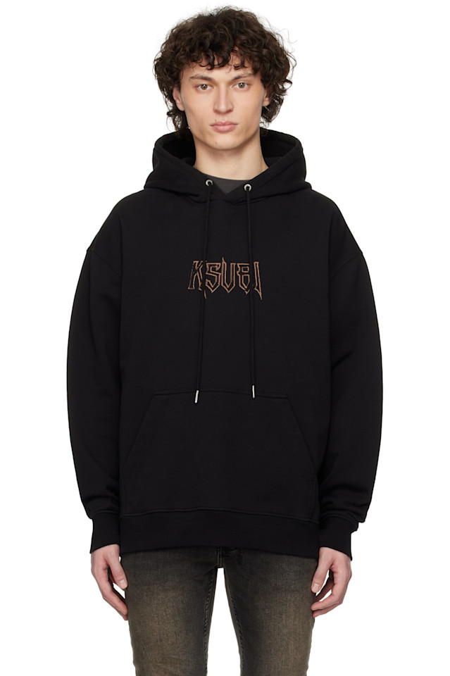 

Кингдом бигги худи Ksubi, черный
