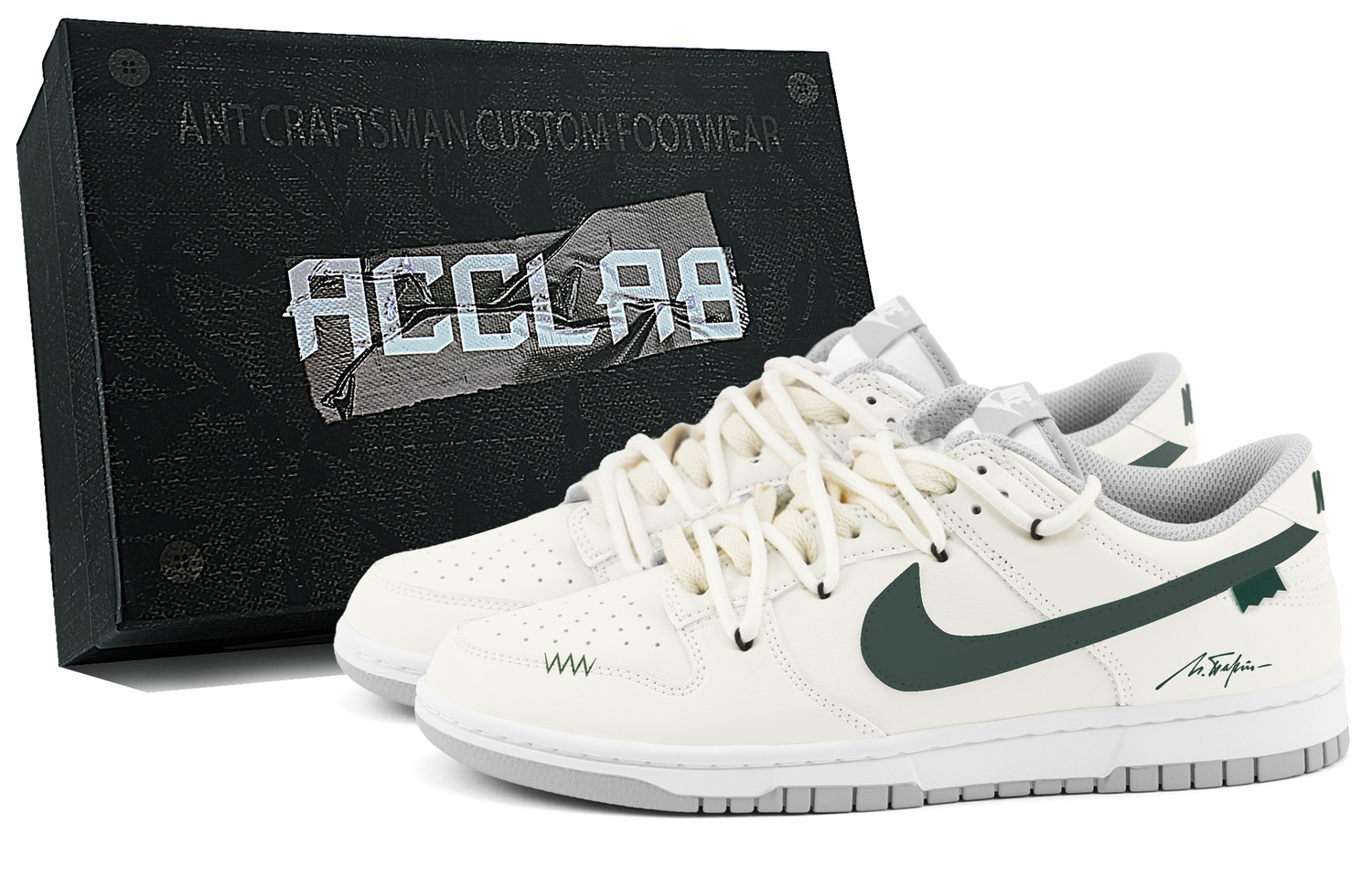 

Nike Мужские кроссовки dunk abrasion resistant height increasing low top skateboard ecru