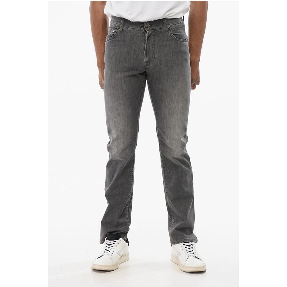 

Джинсы ID Stone Washed Slim Fit 15 см Corneliani, Gray