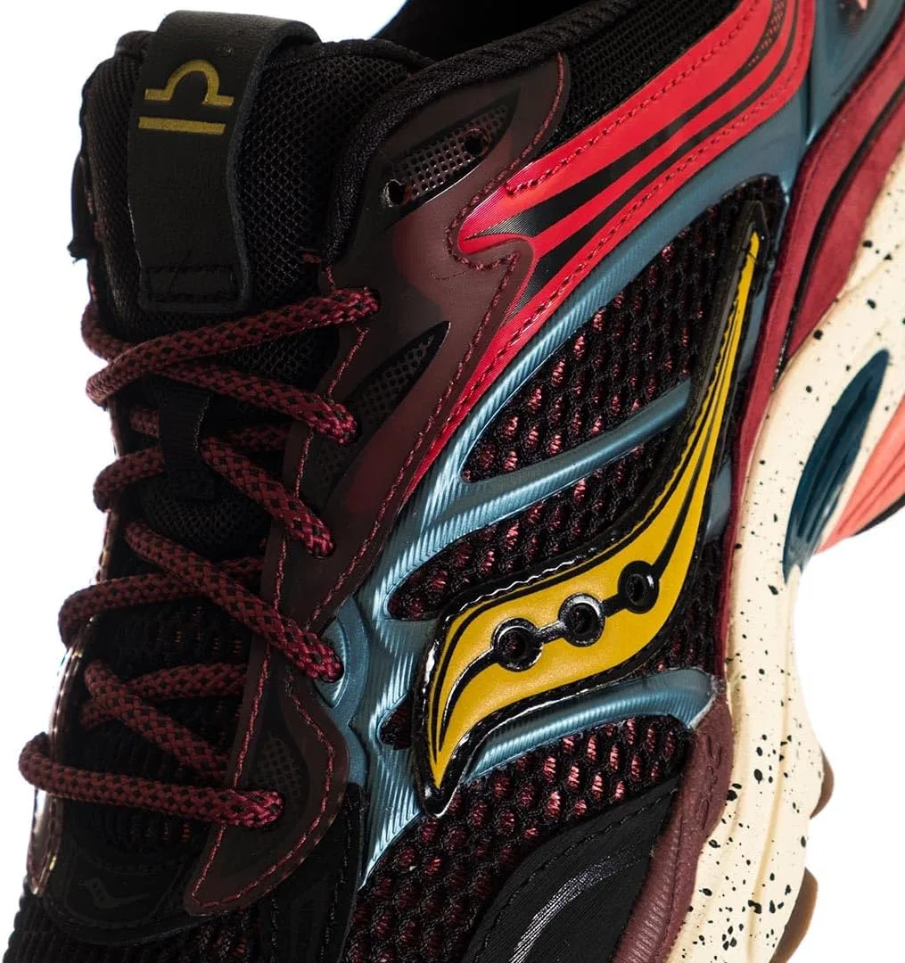 Разноцветные кроссовки Saucony ProGrid Omni 9 — фото 2