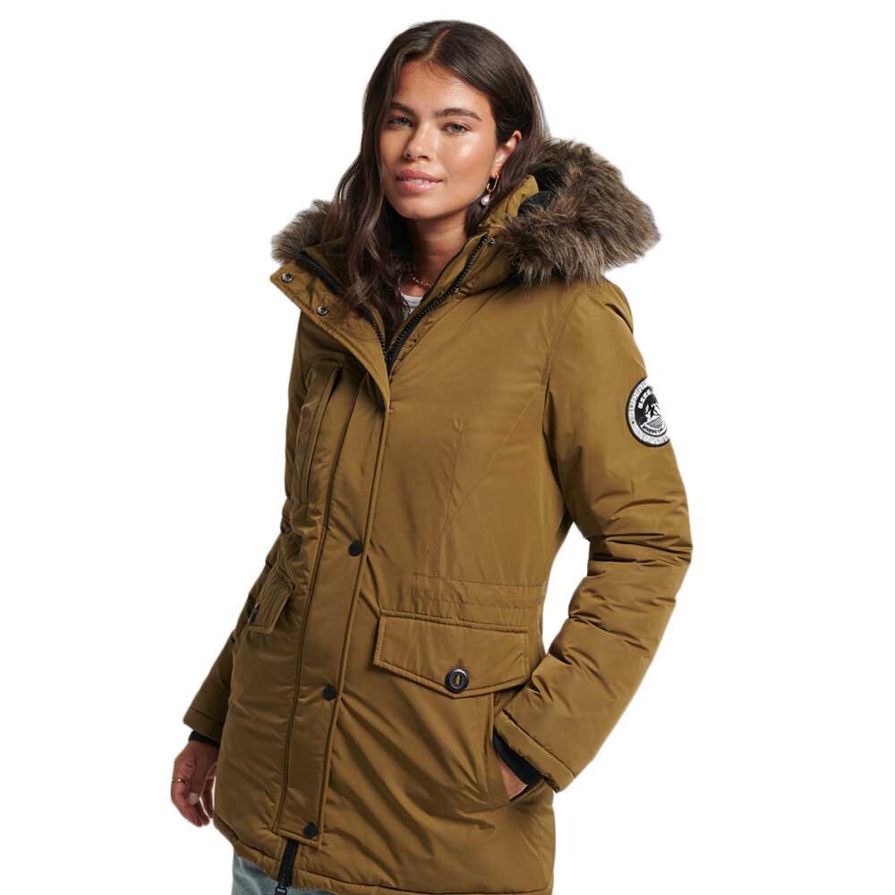 

Куртка Superdry Ashley Everest, зеленый