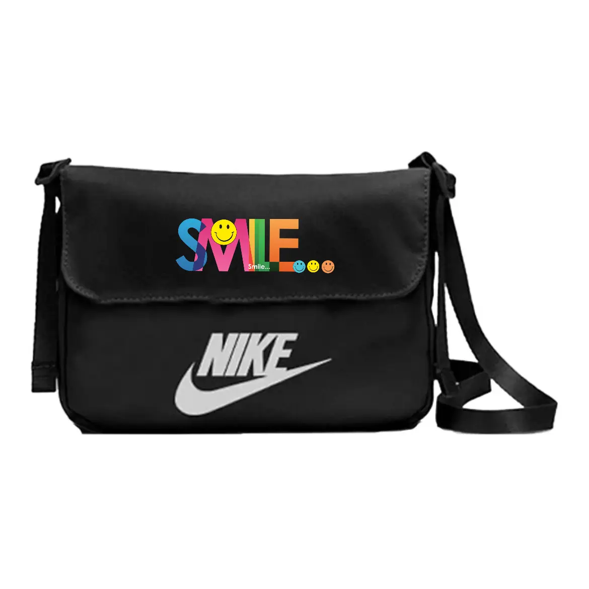 

Nike Тканевая поясная сумка Regular Unisex Black, Smile