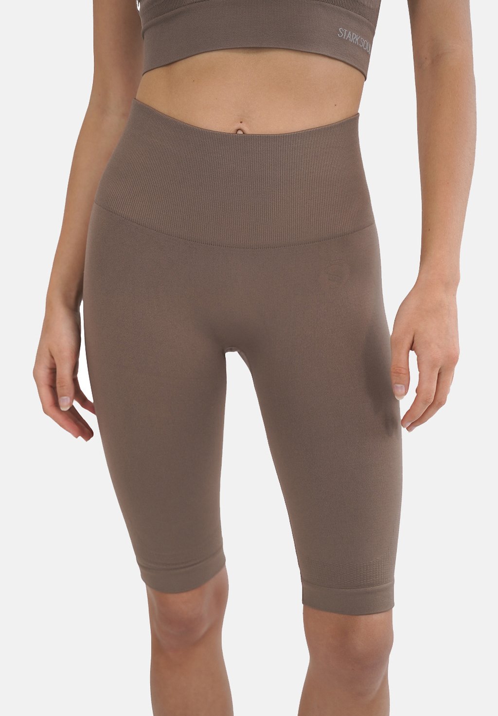 

Леггинсы HIGH WAIST RADLER Stark Soul, цвет deep taupe