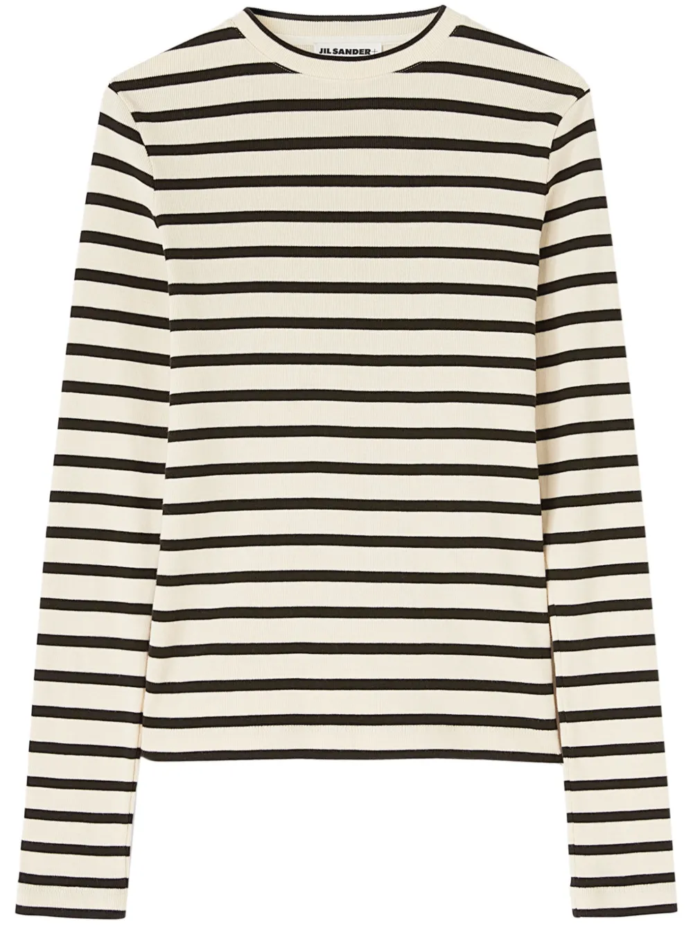 

Футболка в полоску JIL SANDER, нейтральный