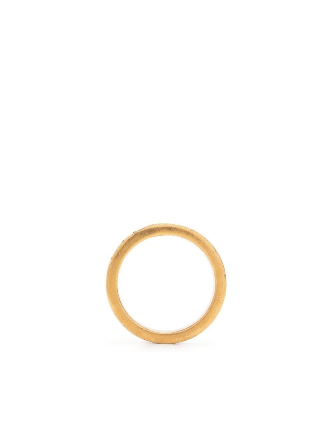 

Серьга-кольцо с гравировкой Maison Margiela, золотой