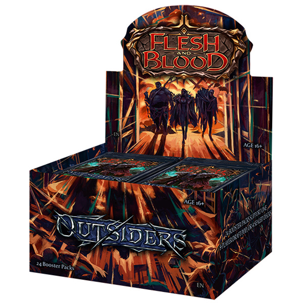 

Карточная игра Legend Story Studios Flesh & Blood TCG: Outsiders 1st Edition - Booster Box (24)