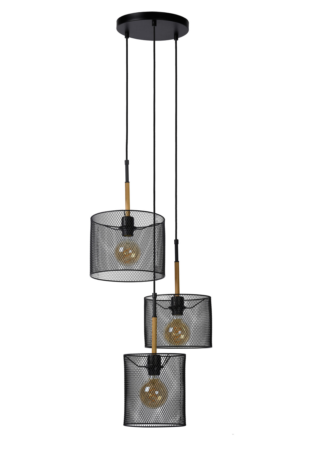 

Подвесной светильник Lucide, 46x150 см, черный