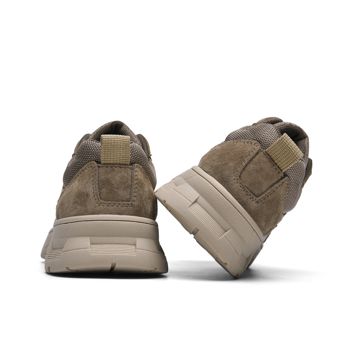 Кроссовки Jeep Casual Shoes Men Low-Top Khaki, хаки — фото 4
