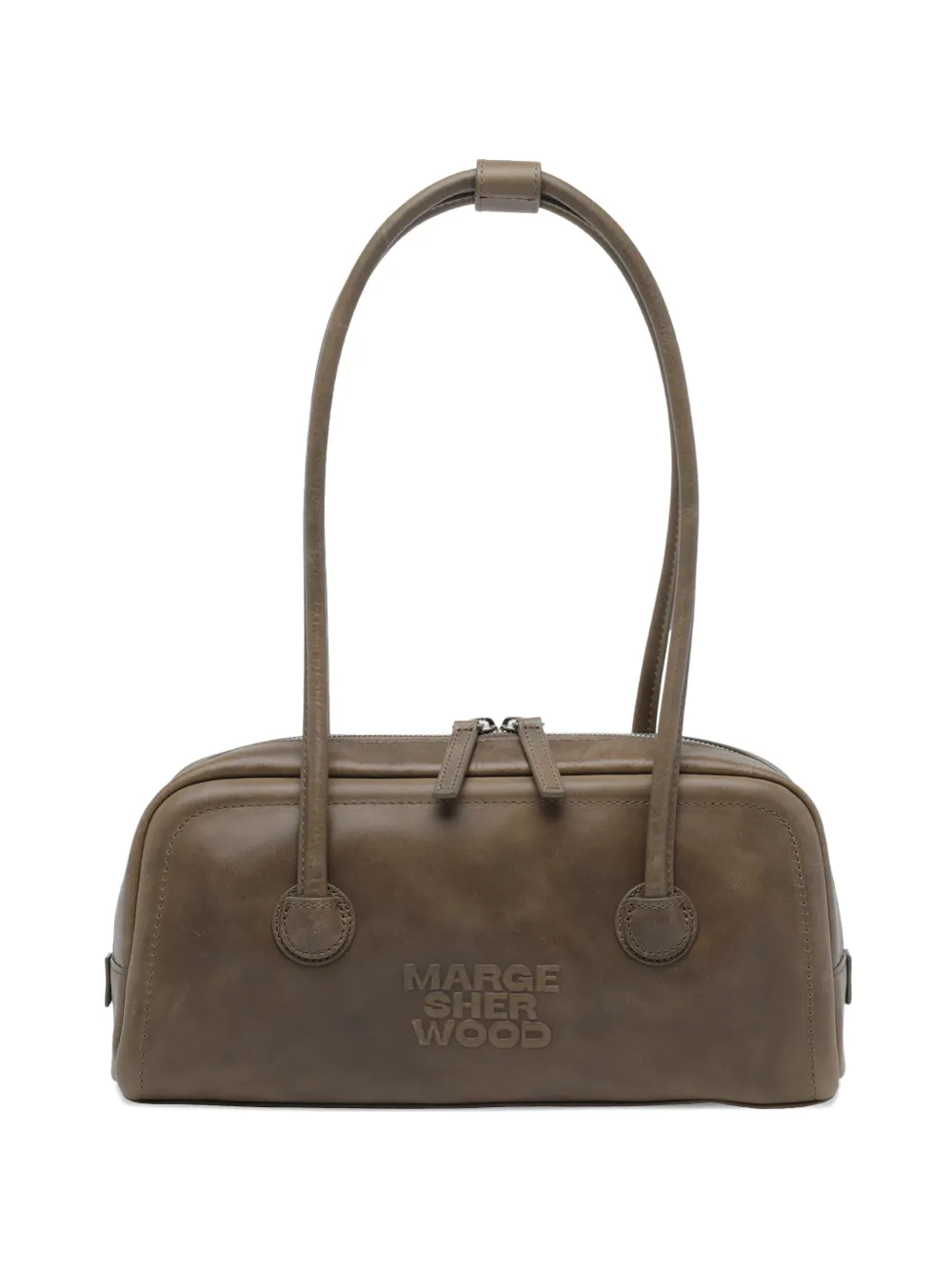 

Плечевая сумка с тиснением логотипа Marge Sherwood, коричневый