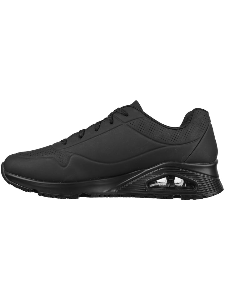 Skechers Низкие кроссовки UNO черного цвета — фото 3