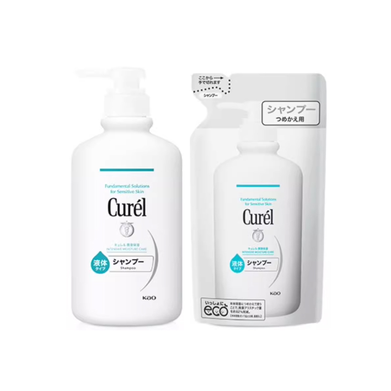 

Набор для обновления одежды KERUN Hydrating Refill с шампунем, освежающий, 420мл+360мл/420мл+360мл*2 Curél