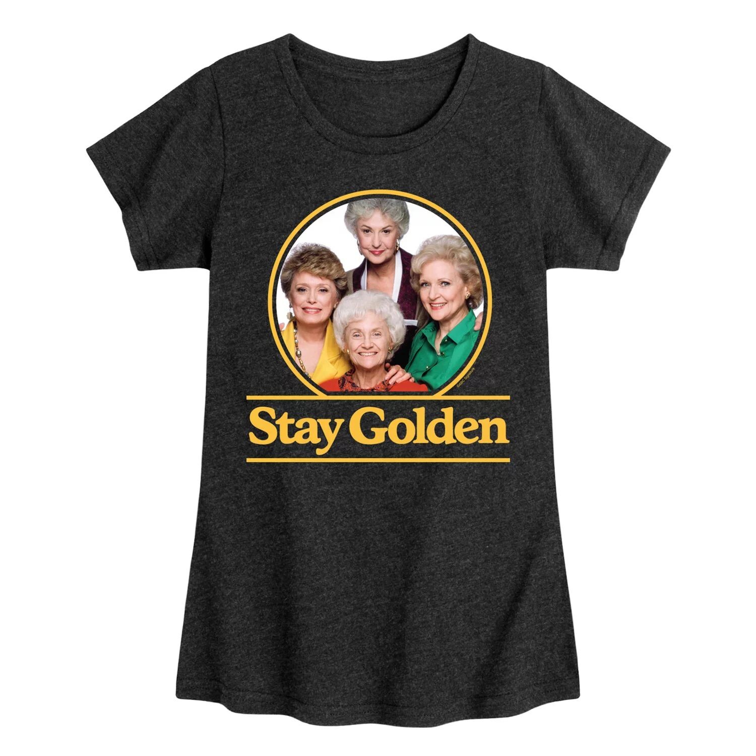 

Футболка Golden Girls Stay Golden с рисунком для девочек 7–16 лет Licensed Character