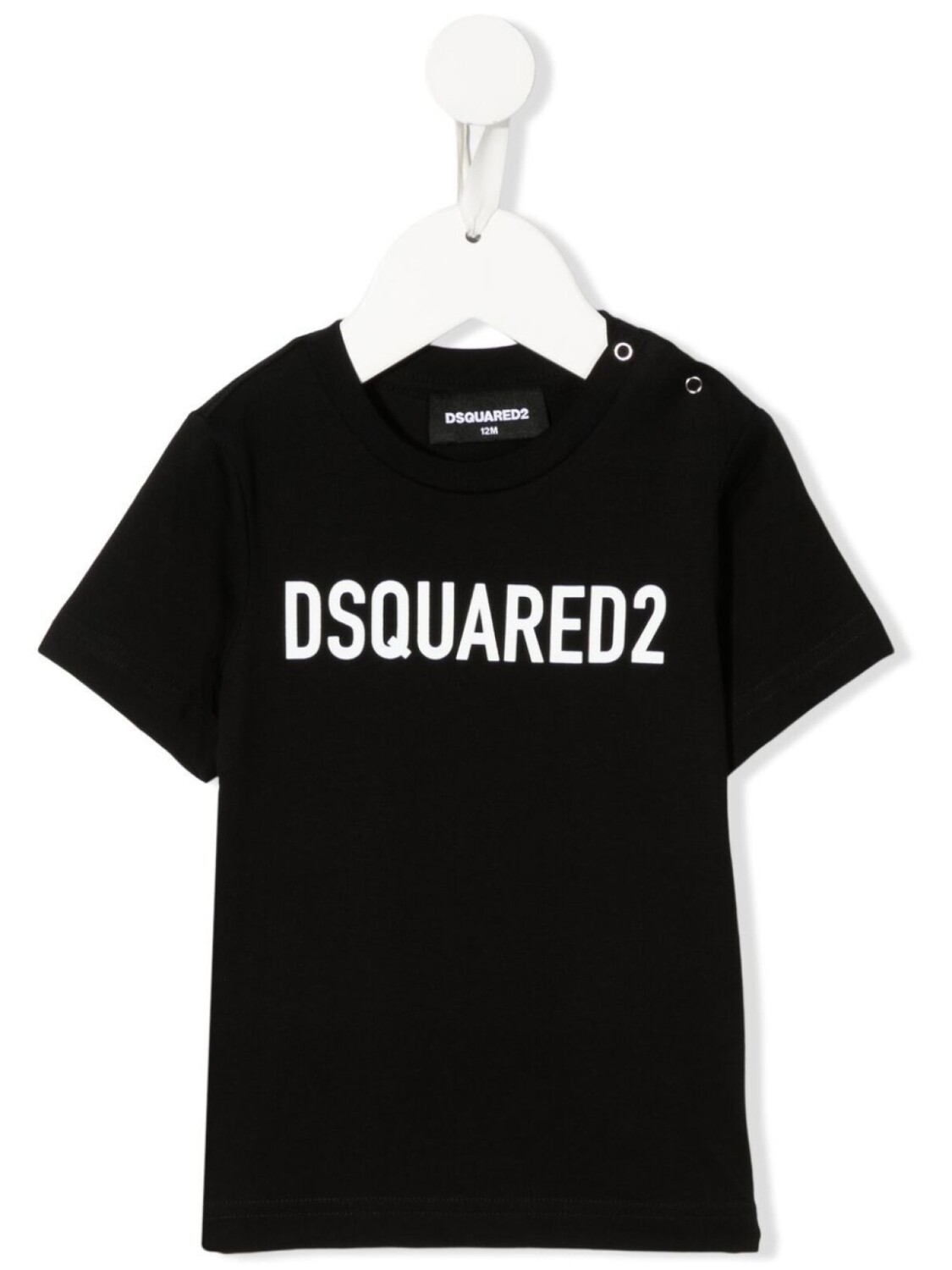 

DSQUARED2 KIDS футболка с логотипом, черный