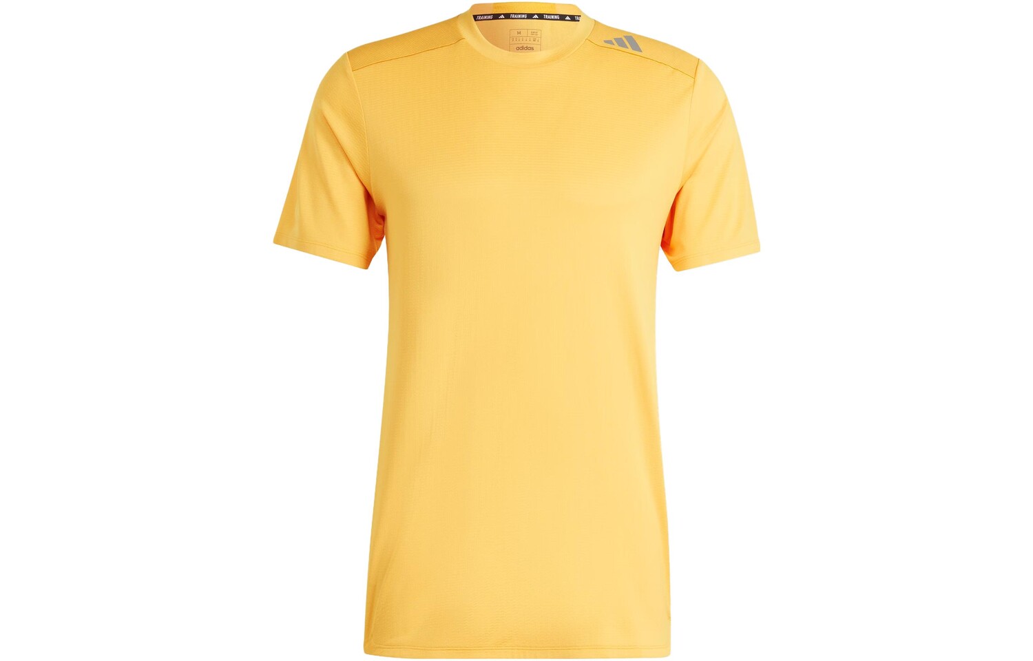

Футболка Hiit мужская, ярко-золотая Adidas, цвет Bright gold