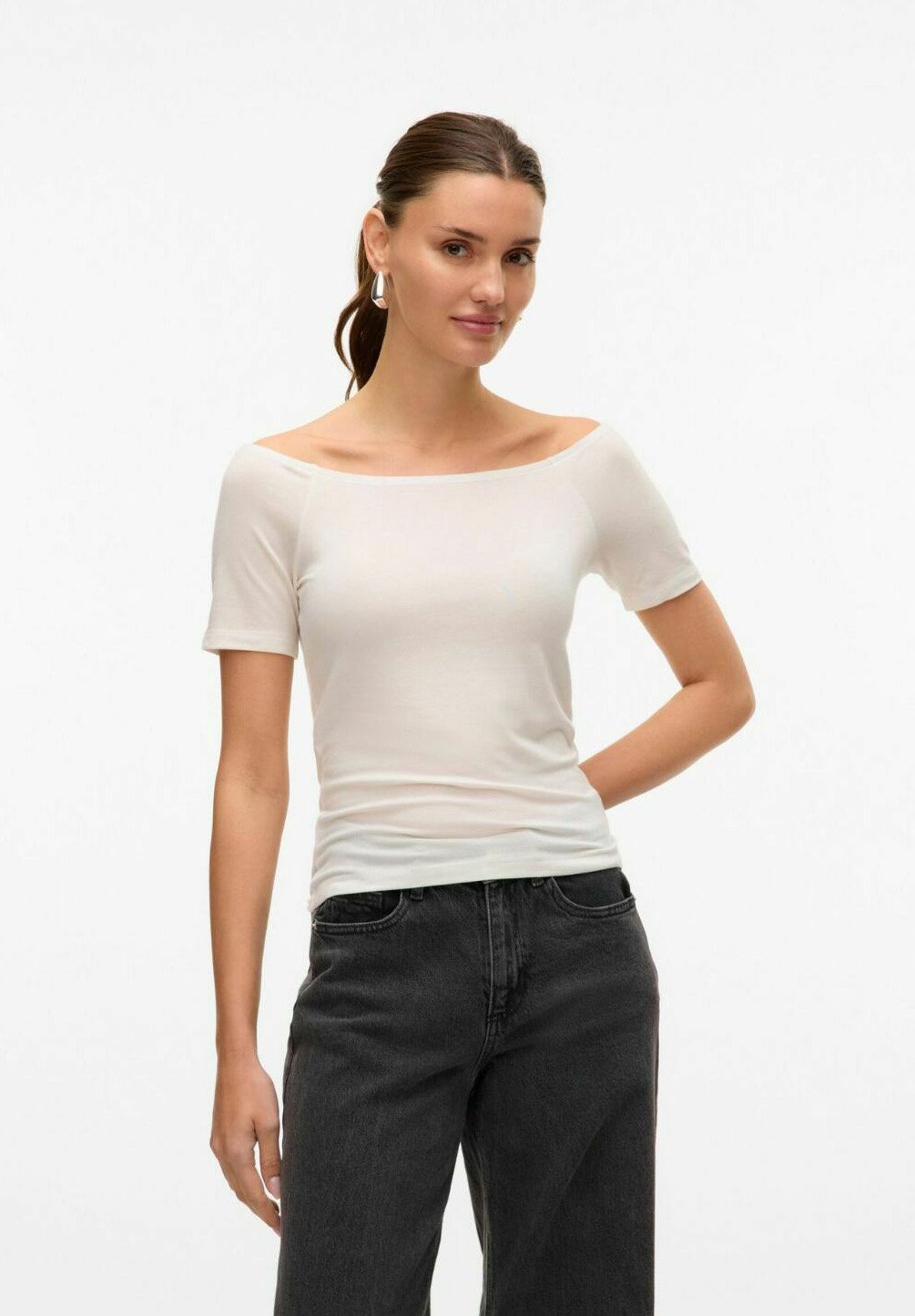 

Футболка с принтом Vero Moda, белый
