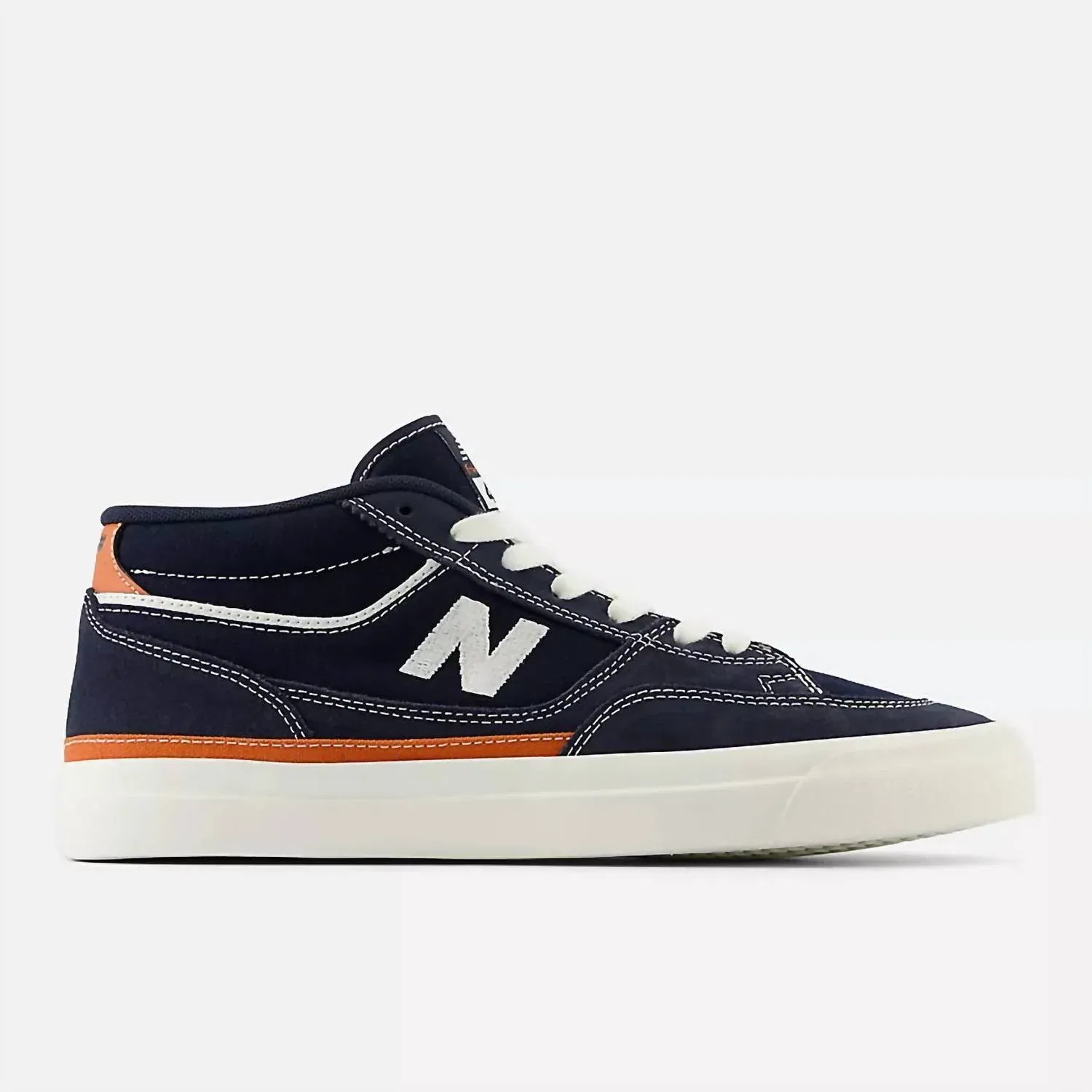 New Balance Мужские кроссовки Numeric Franky темно-синего цвета с белыми вставками — фото 2