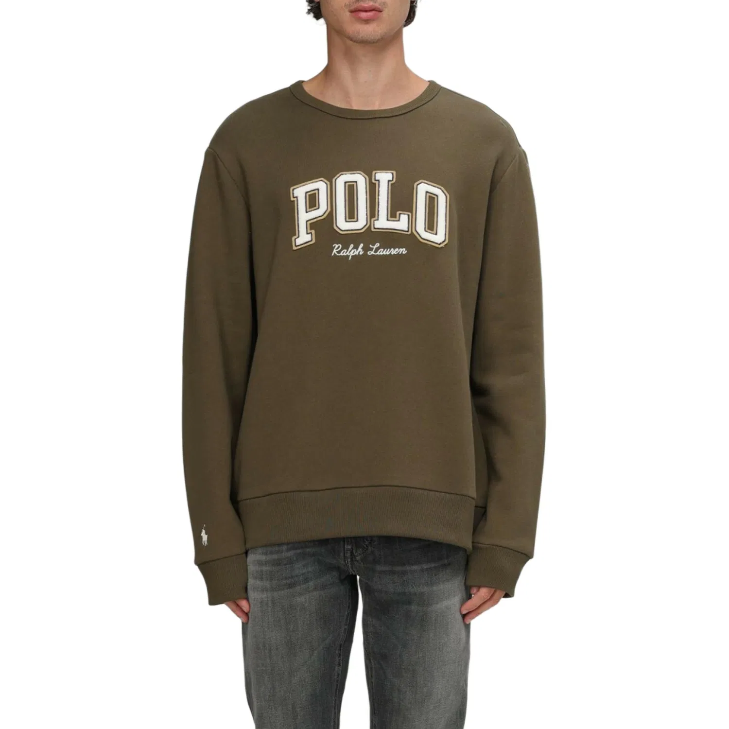 Свитшот с логотипом Polo Ralph Lauren, Green — фото 2