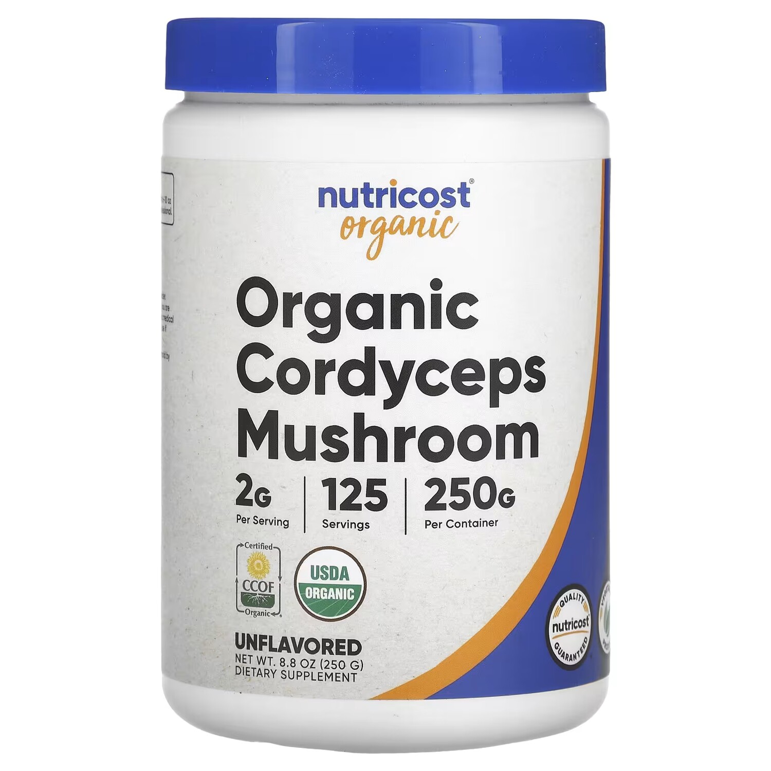 

Органический кордицепс Nutricost, 250 г