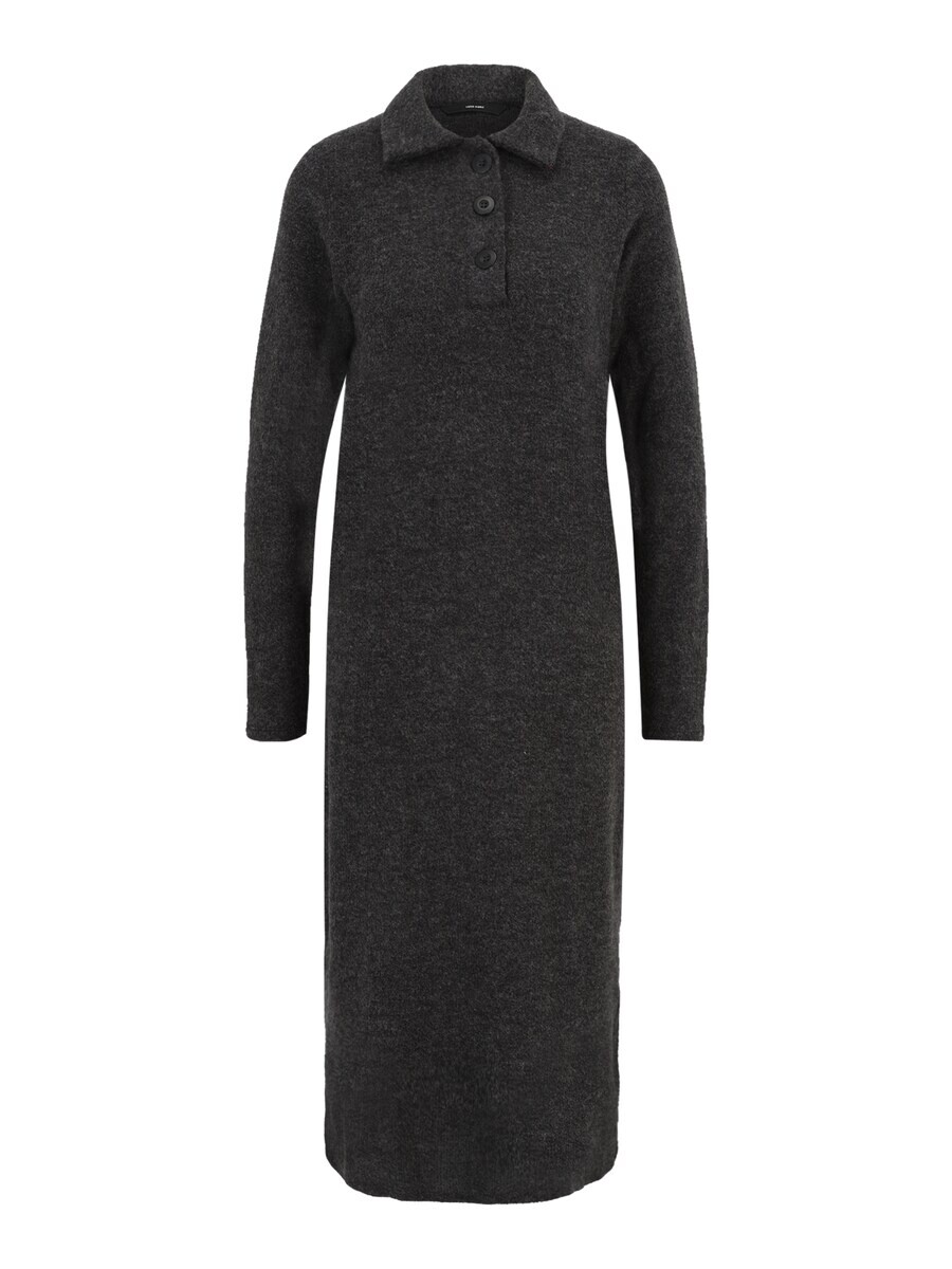 

Вязаное платье Vero Moda Tall Knitted dress VMEBBA, темно-серый