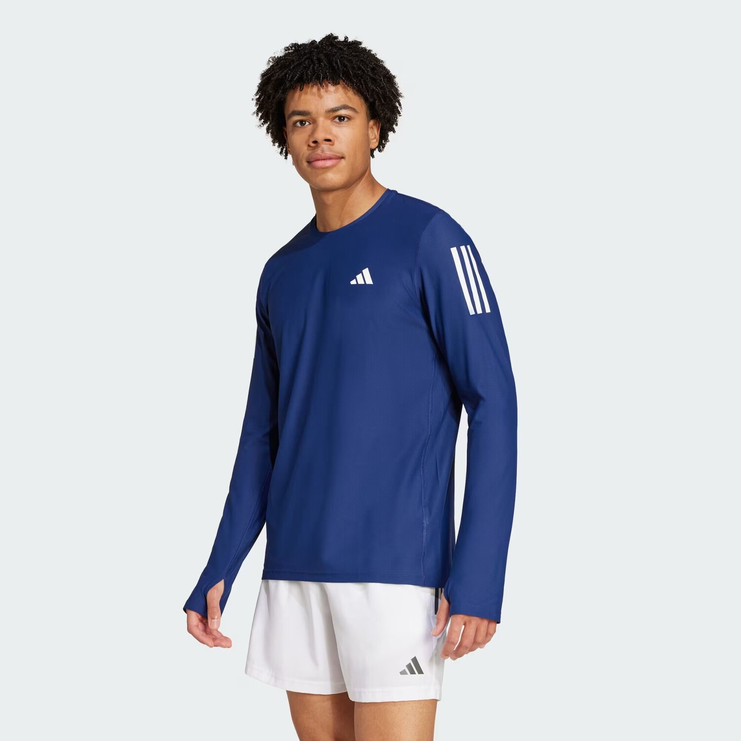 

Футболка с длинными рукавами для бега Adidas, цвет Dark Blue