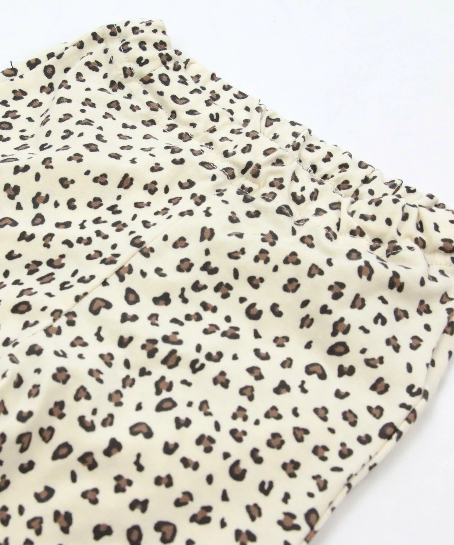 Леггинсы укороченной длины с эластичным рисунком Chil2, M Leopard/White — фото 2