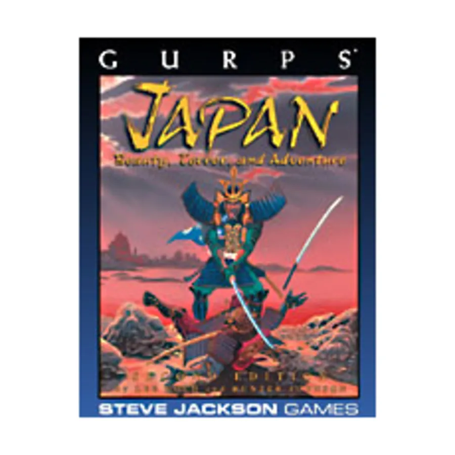 

Japan (2nd Edition), GURPS (1st-3rd Edition) - History & Culture, мягкая обложка