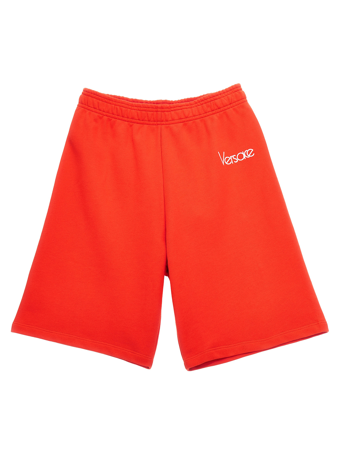 

Бермуды с винтажным логотипом 90-х Versace Kids, красный