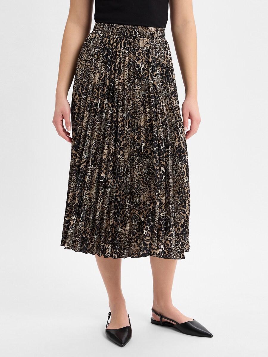 

Миди юбка Franco Callegari, Beige/Dark beige