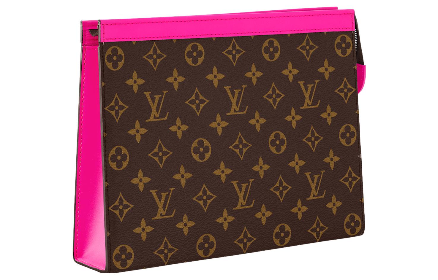 LOUIS VUITTON Сумка-портфель Voyage Mm Colormania Fuchsia — фото 2