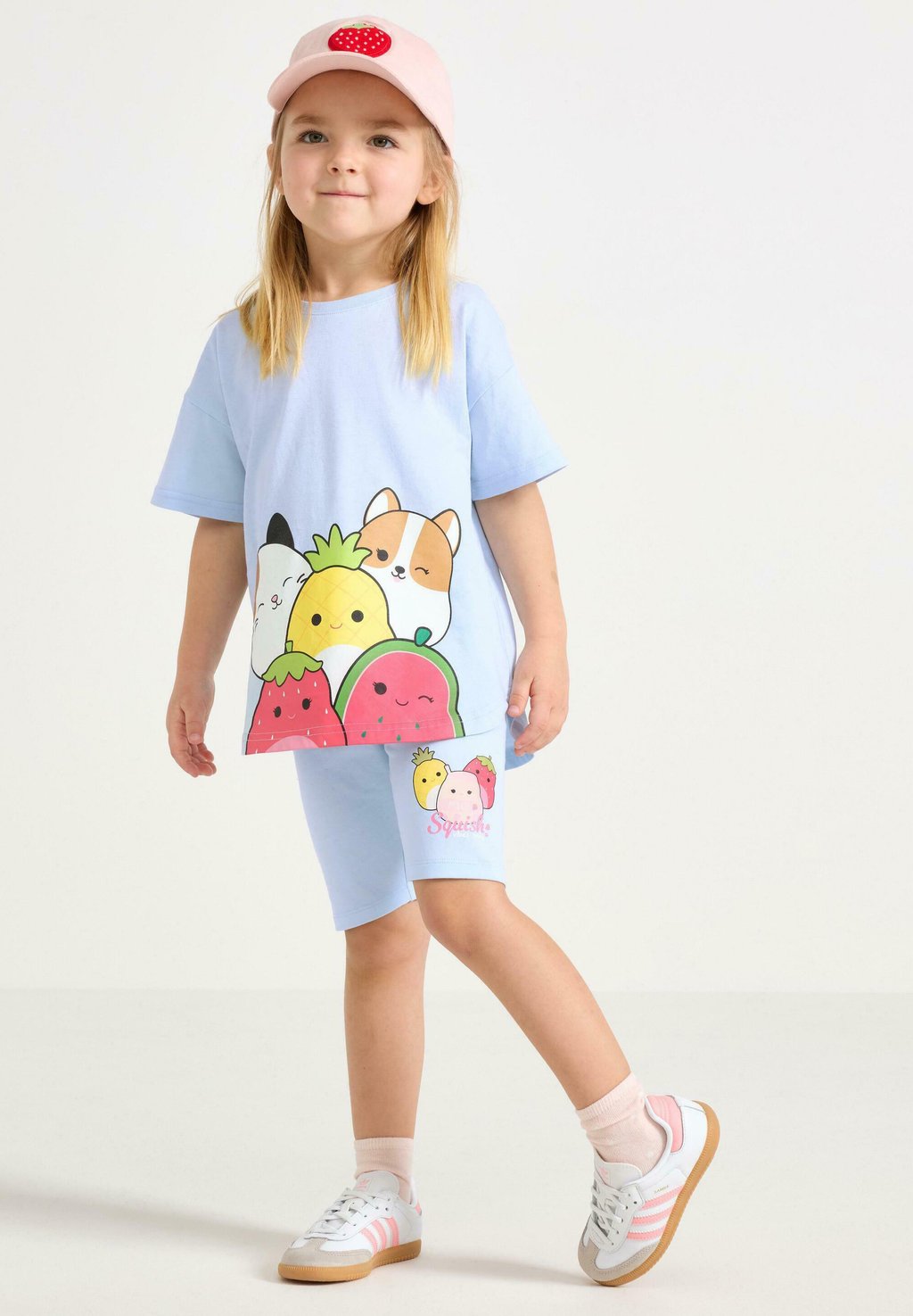 

Шорты SQUISHMALLOWS CYCLING Lindex, светло-голубой