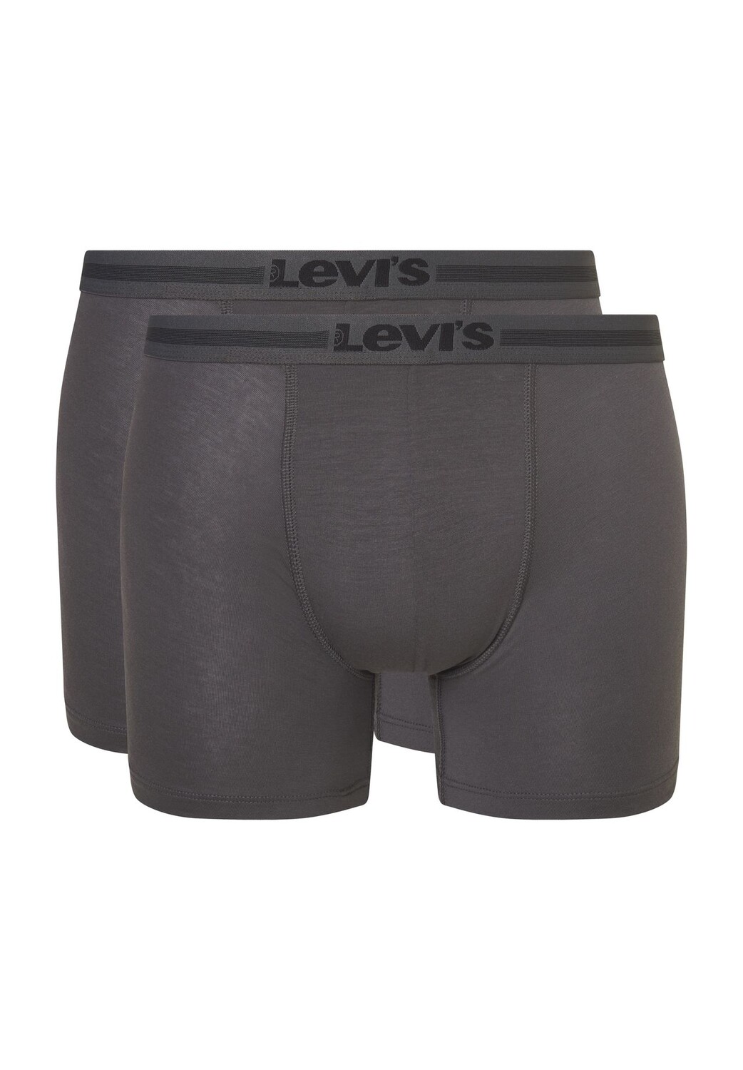 

Трусы, 2 шт., пояс с логотипом, мужские Levi's, цвет Dark Shadow