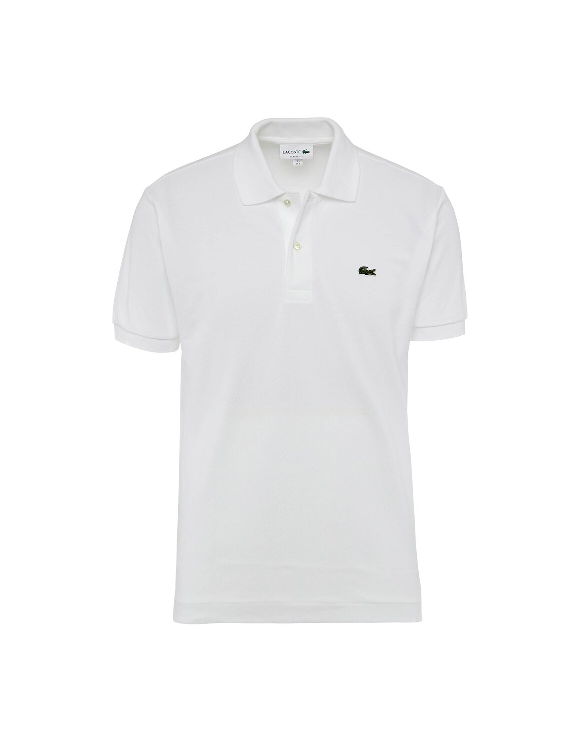 Поло Lacoste, классическое, белый — фото 4