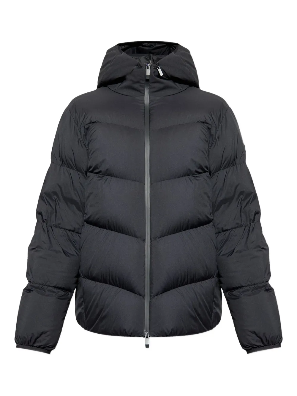

Пуховик Forez с капюшоном MONCLER, черный
