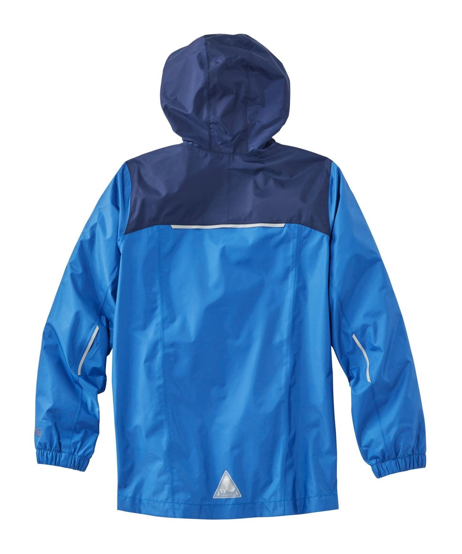 Детская дождевая куртка Trail Model, с цветовыми блоками L.L.Bean, Dp_Sapphire — фото 3