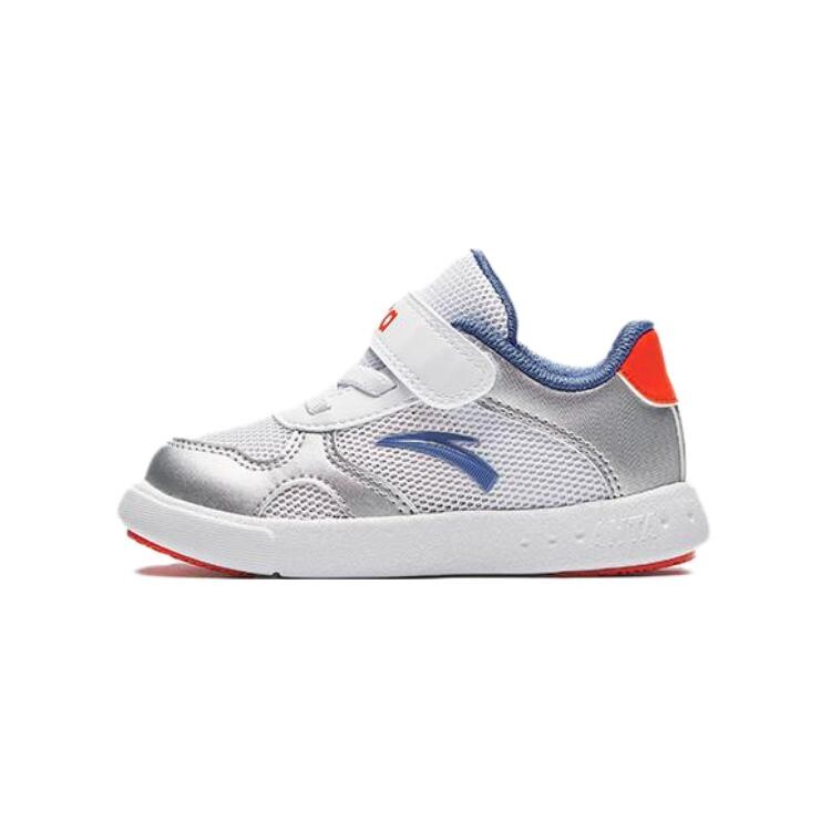 

Кроссовки Anta kids Toddler Shoes TD Low-top White/Silver/Volcanic Orange, оранжевый