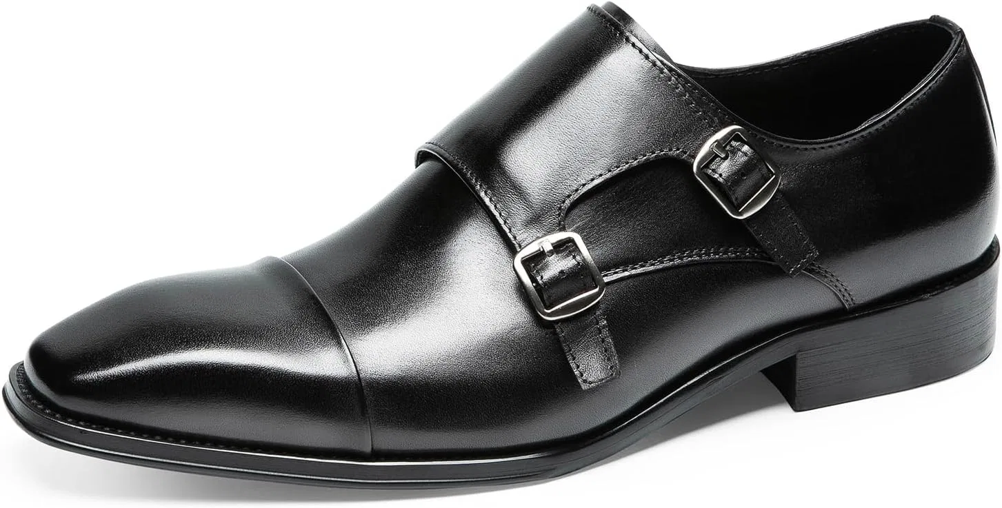 Лоферы мужские из натуральной кожи, Black FIAVOM