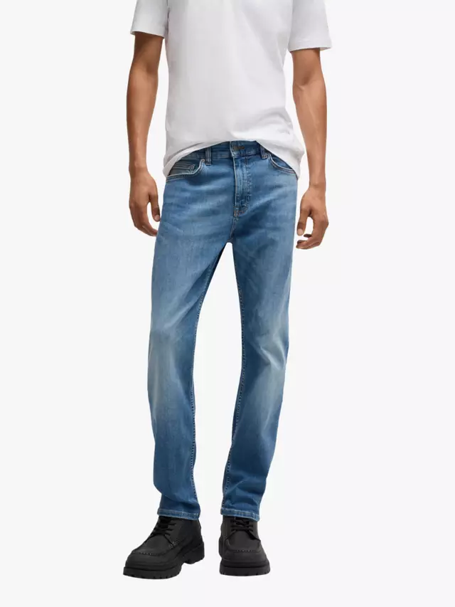 

Джинсы HUGO BOSS BOSS Slim-Fit, цвет bright blue